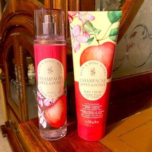 Bath & Body Works Champagne Apple & Honey Set